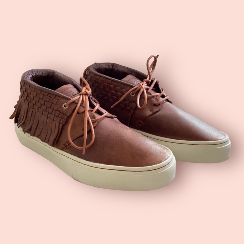 Clear Weather Mid Low Top Fringe Sneakers! As seen on Justin Bieber!